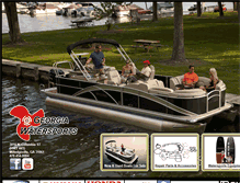 Tablet Screenshot of georgiawatersports.com